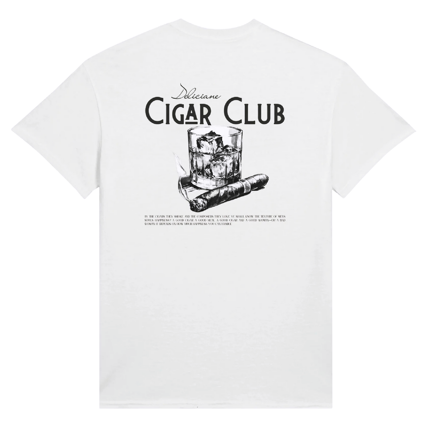 Cotton-Tee | Deliciane Cigar Club