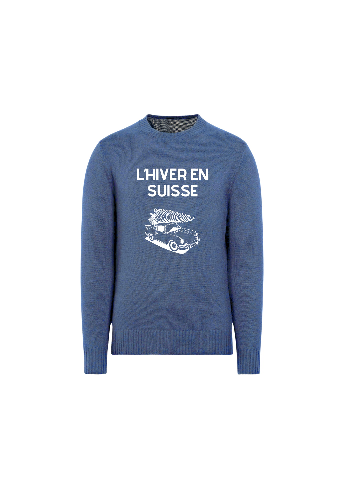 Winter En Suisse | Knitted Winter Crewneck